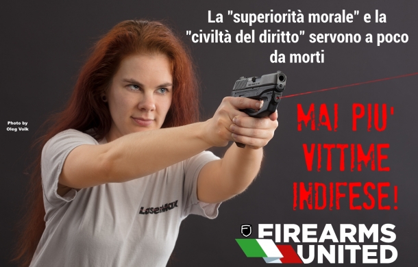 La foto usata da Firearms United - Italia per illustrare l'editoriale