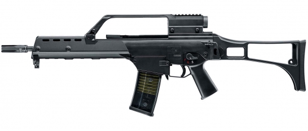 The Haenel MK 556 replaces the G36, whose accuracy and reliability reportedly suffered from extensive use in high temperatures