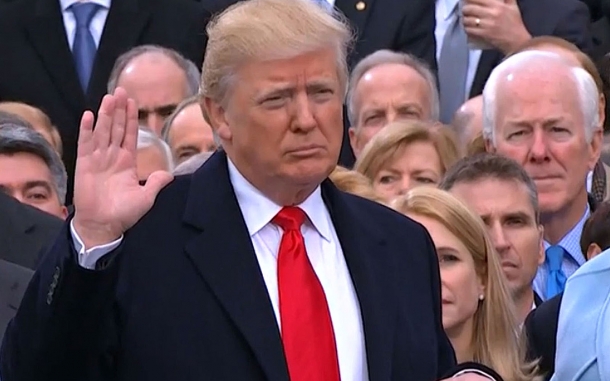Donald Trump was sworn in as the 45th President of the United States on January 20