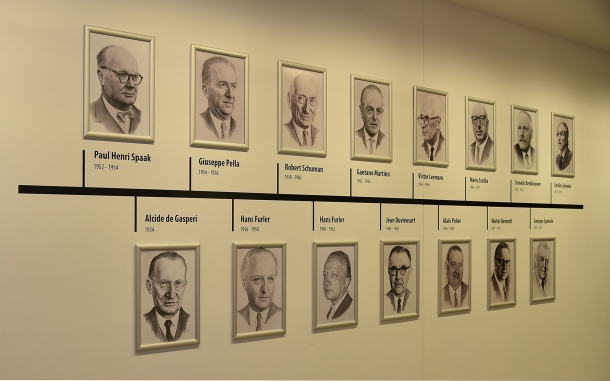 I presidenti del Parlamento Europeo, dal 1952 al 1979