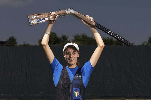 The Beretta shooter Jessica Rossi