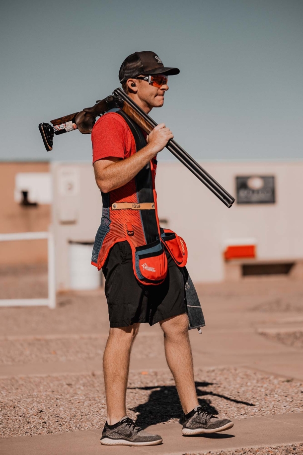 Conner Prince (USA), silver medal in Men's Skeet