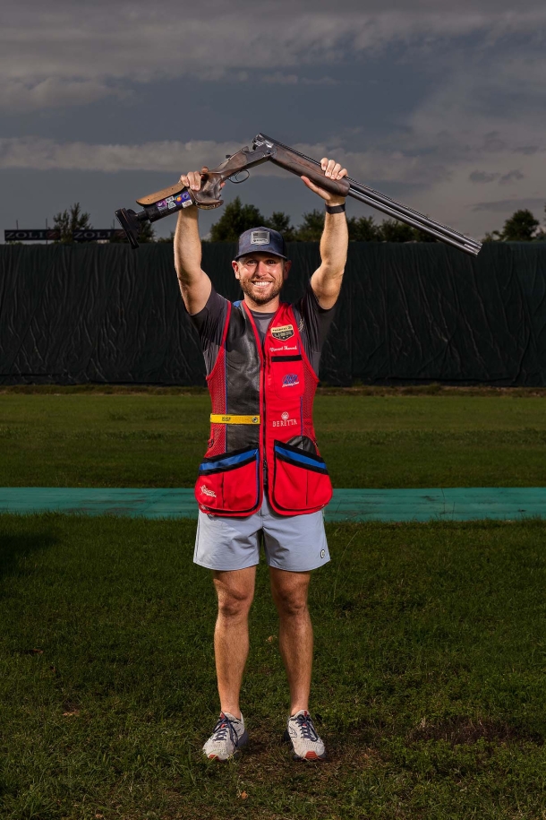 Vincent Hancock (USA), oro nello Skeet maschile