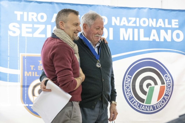 Il Consigliere UITS Fabio Sacchetti, insieme a Giorgio Prandini