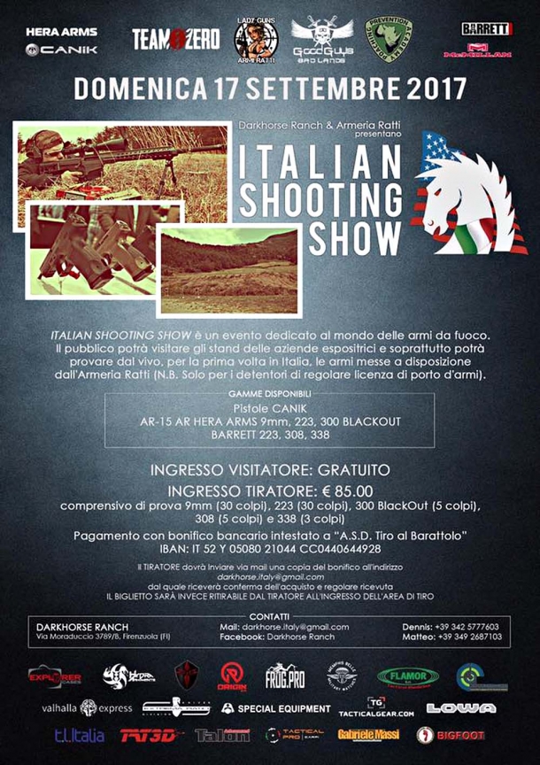 Italian Shooting Show: un evento da non perdere!