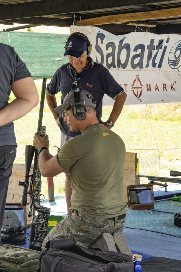 Carabine Sabatti in prova al Long Range Shooting Roma