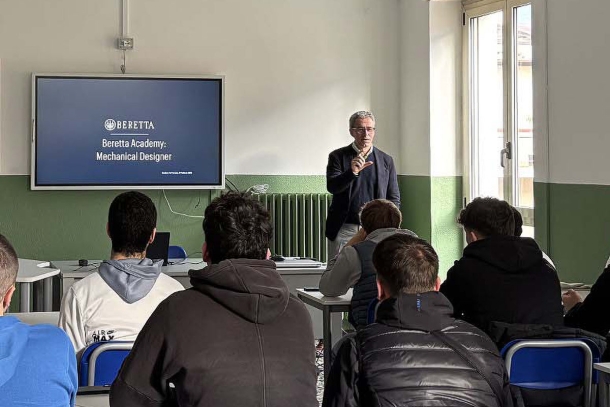 L'ing. Marco Bassoli, Direttore dell'Area Ricerca e Sviluppo di Beretta
