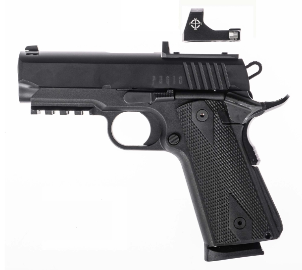Le novità Tanfoglio a EOS 2025 Pistola Tanfoglio Pugio Optics Ready