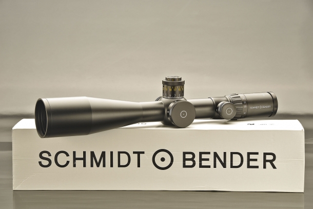 The Schmidt & Bender PM II 5-25x56 rifle scope