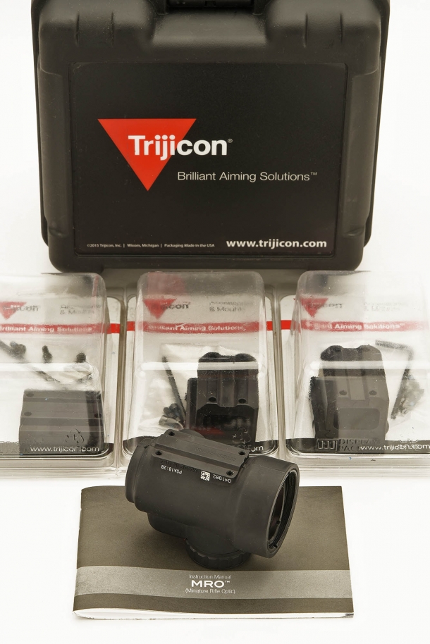 Per il Trijicon MRO sono disponibili numerosissime soluzioni di montaggio, offerte sia dalla Trijicon che da terze parti