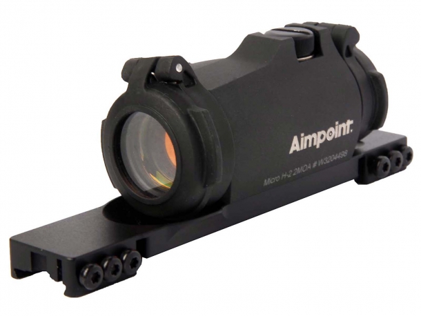 Aimpoint Micro H-2 red dot sight with dedicated mount for TIKKA T3 rifles