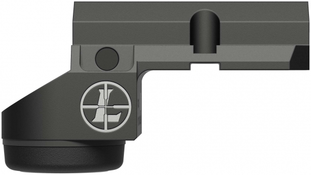 Leupold Deltapoint Micro red dot sight for Glock pistols – right side