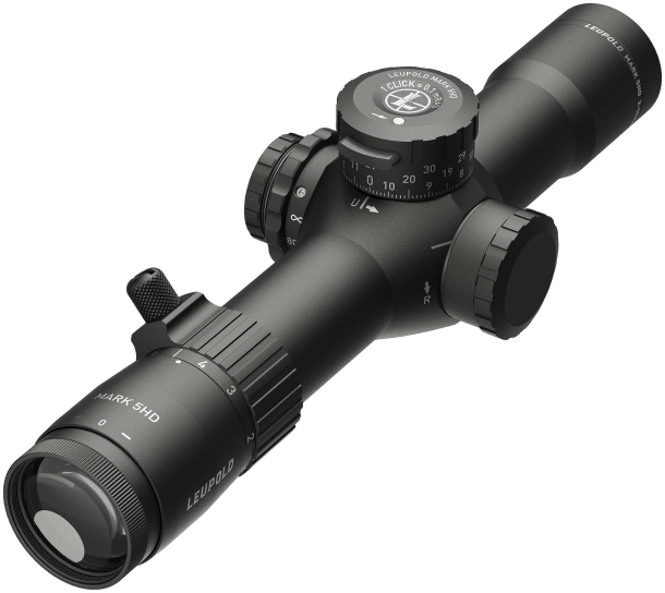 Leupold's all-new line of optics for 2025 Leupold Mark 5HD 2-10x30 CMR-MIL riflescope, black version