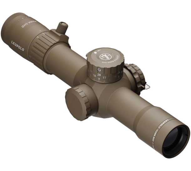 Leupold's all-new line of optics for 2025 Leupold Mark 5HD 2-10x30 CMR-MIL riflescope, FDE version