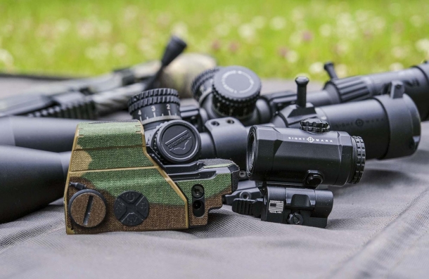 Sightmark Camo Skins: protection and style for optics