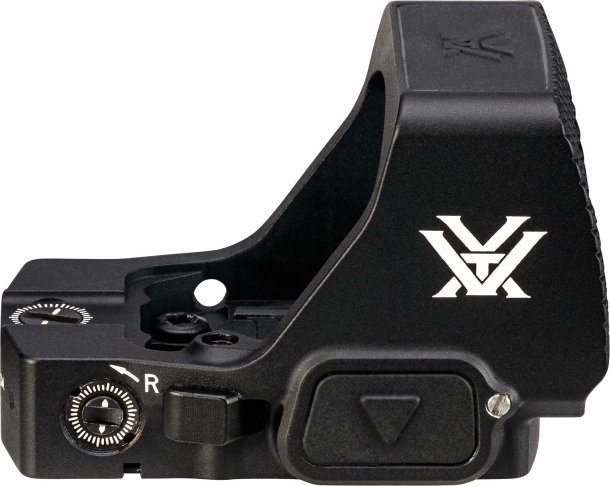 Vortex Optics Defender-XL 2 MOA micro red dot sight – right side