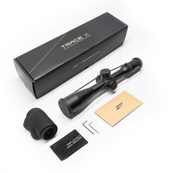 ZeroTech Optics Trace X 5-25x56 FFP high-performance riflescopes