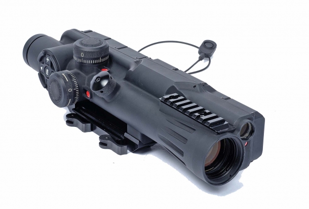MEPRO MESLAS - Sniper’s Fire-Control Riflescope 10x40 with Fully Integrated Laser Rangefinder