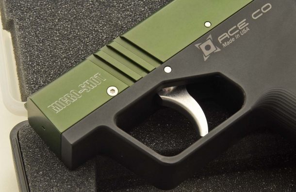 Il Micro-Shot è realizzato in alluminio 6061-T6 macchinato di precisione