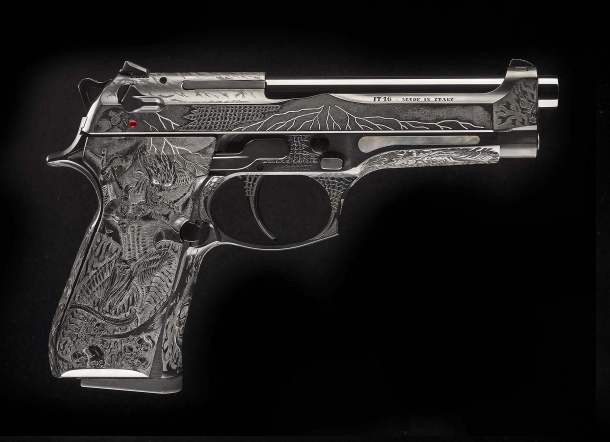 Beretta 98FS Demon, seen from the right side