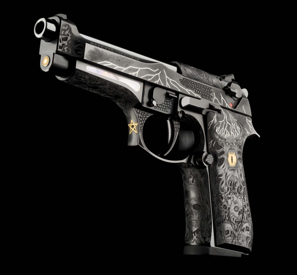 The Beretta 98FS Demon pistol