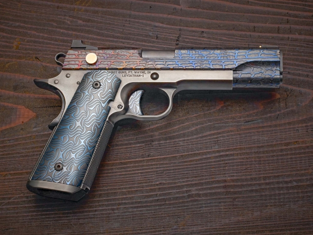 Cabot Guns One of a Kind pistols: Aphrodite and Leviathan
