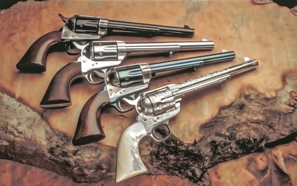 Uberti Colt 1873 SAA replicas with different finishes