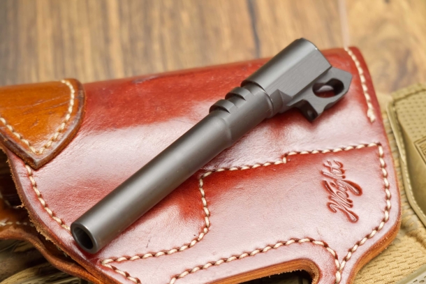 CZ 75: facciamo un lifting La canna ribrunita con finitura opaca