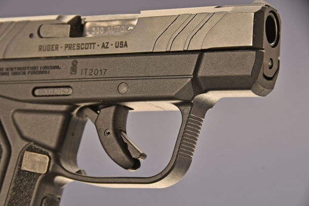 il grilletto della Ruger LCP II  calibro .380 ACP, presenta una sicura anti caduta, mutuato da quello della famosa pistola Glock