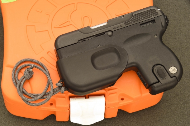 The Taurus 180 Curve is issued with a synthetic trigger cover