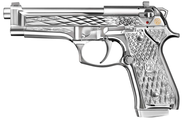 Beretta 92FS Diamond pistol – left side
