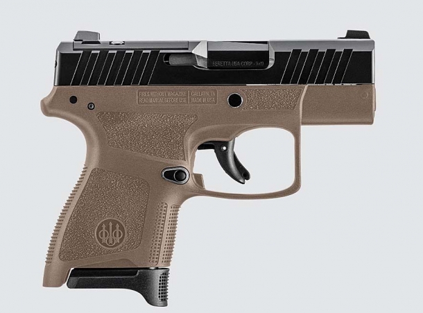 Beretta APX A1 Carry 9mm subcompact pistol – right side