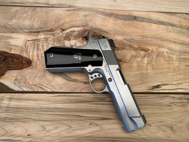 Cabot Guns Gentleman's Carry pistol – stainless version, right side