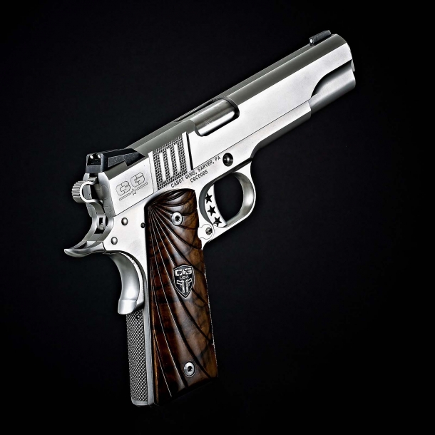 The Cabot Guns S100 Government-size pistol