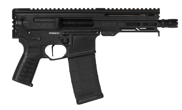 CMMG Dissent semi-automatic pistol, 5.56mm/.300BLK model – right side