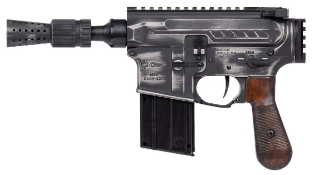 CMMG DL44 pistol: the Star Wars blaster is back CMMG DL44 Blaster .22 Long Rifle semi-automatic pistol – left side