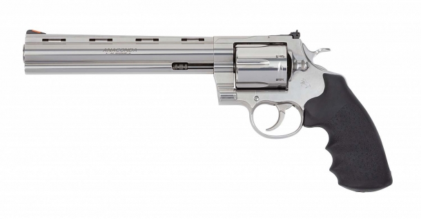 New Colt Anaconda revolver, left side