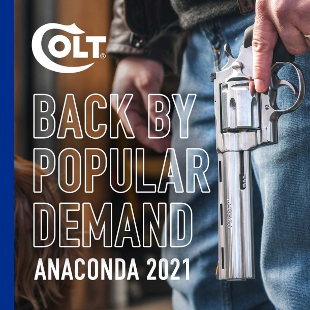 Colt Anaconda revolver: back by popular demand