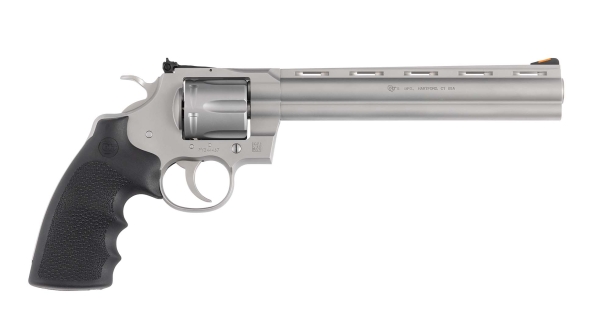 Colt Python 8" double-action revolver – right side