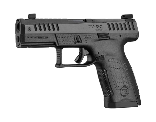 Pistola semi-automatica CZ P10C Ported calibro 9x19mm Parabellum – lato sinistro