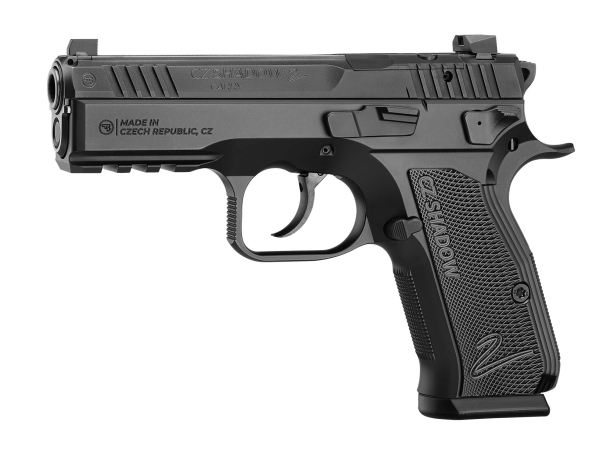 CZ Shadow 2 Carry, a new concealed carry pistol CZ Shadow 2 Carry 9mm Luger semi-automatic pistol – left side