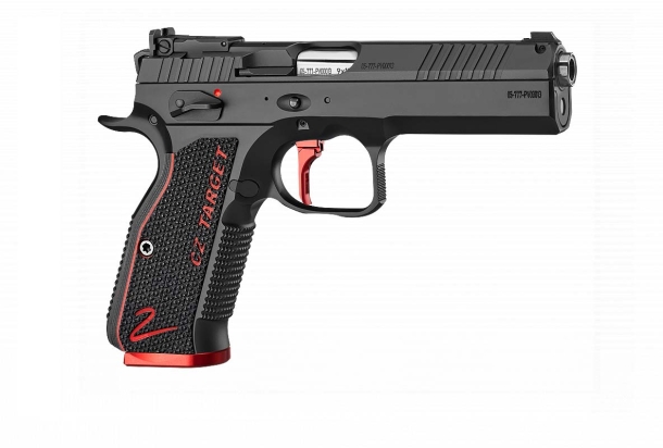 CZ Shadow 2 Target, nuova pistola per il tiro a segno di precisione Pistola CZ Shadow 2 Target calibro 9mm Parabellum – canna da 5", lato destro