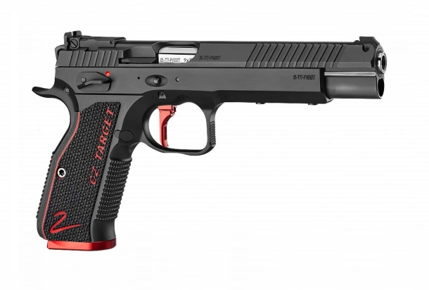 CZ Shadow 2 Target, nuova pistola per il tiro a segno di precisione Pistola CZ Shadow 2 Target calibro 9mm Parabellum – canna da 6", lato destro