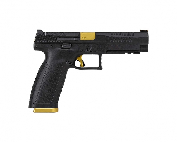 CZ P-10F Competition-Ready 9mm semi-automatic pistol – right side