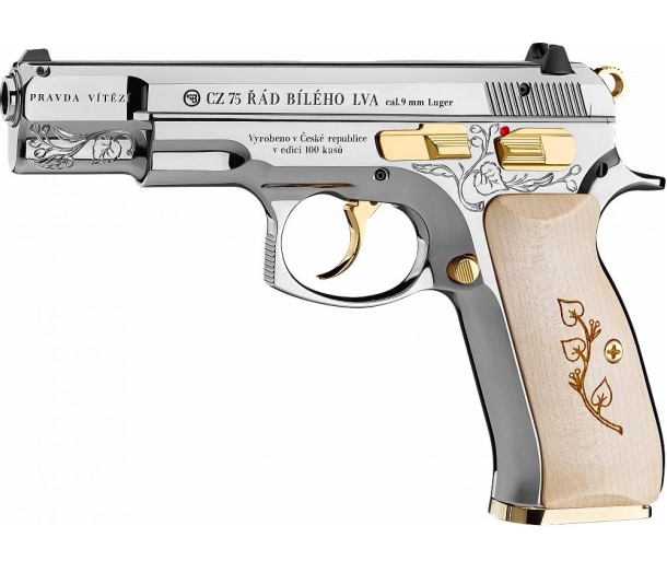 CZ-75 "Order of the White Lion": a Czech pistol for Volodymyr Zelensky