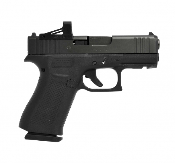 Glock 43X MOS pistol, right side
