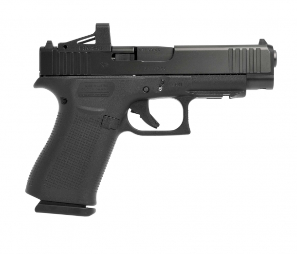 Pistola Glock 48 MOS, lato destro