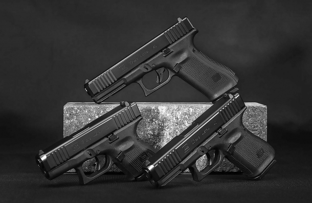 Glock .40 S&W Gen5 pistols