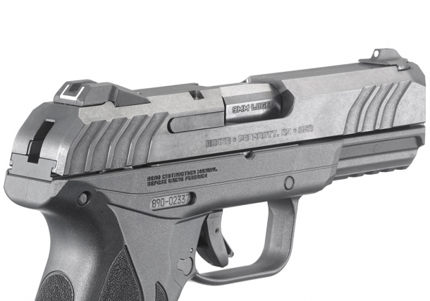 The Ruger Security-9 features a double-action only trigger and an internal hammer, like the pocket LCP II model