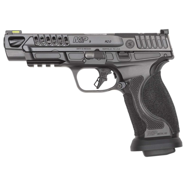 Smith & Wesson M&P M2.0 Metal HD Competitor 9mm Luger semi-automatic pistol – left side